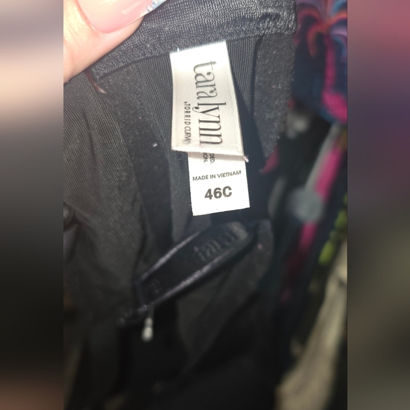 🍁Torrid 46c Bra 3x Panty  Tara Lynn - Microfiber Strappy Push-Up Plunge Bra Set - Picture 5 of 10